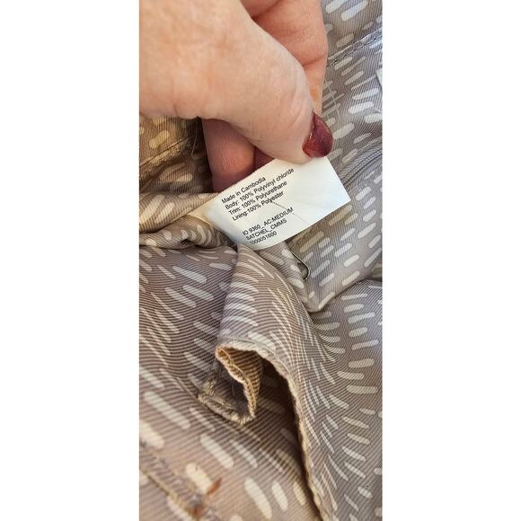 Sakroots Metro Tote Purse Coated Canvas Handbag Owl Charm Canvas Blue Desert - Picture 10 of 14